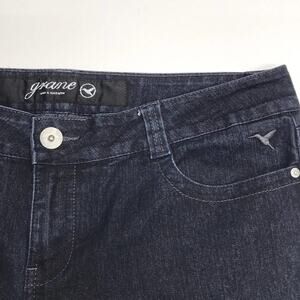 GRANE Womens 15 Long Boot Blue Jeans